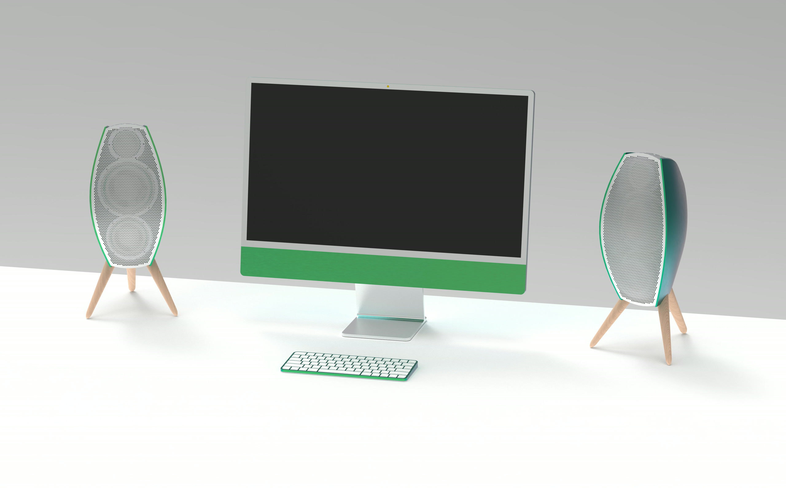 Beosound Focus on a desk in context