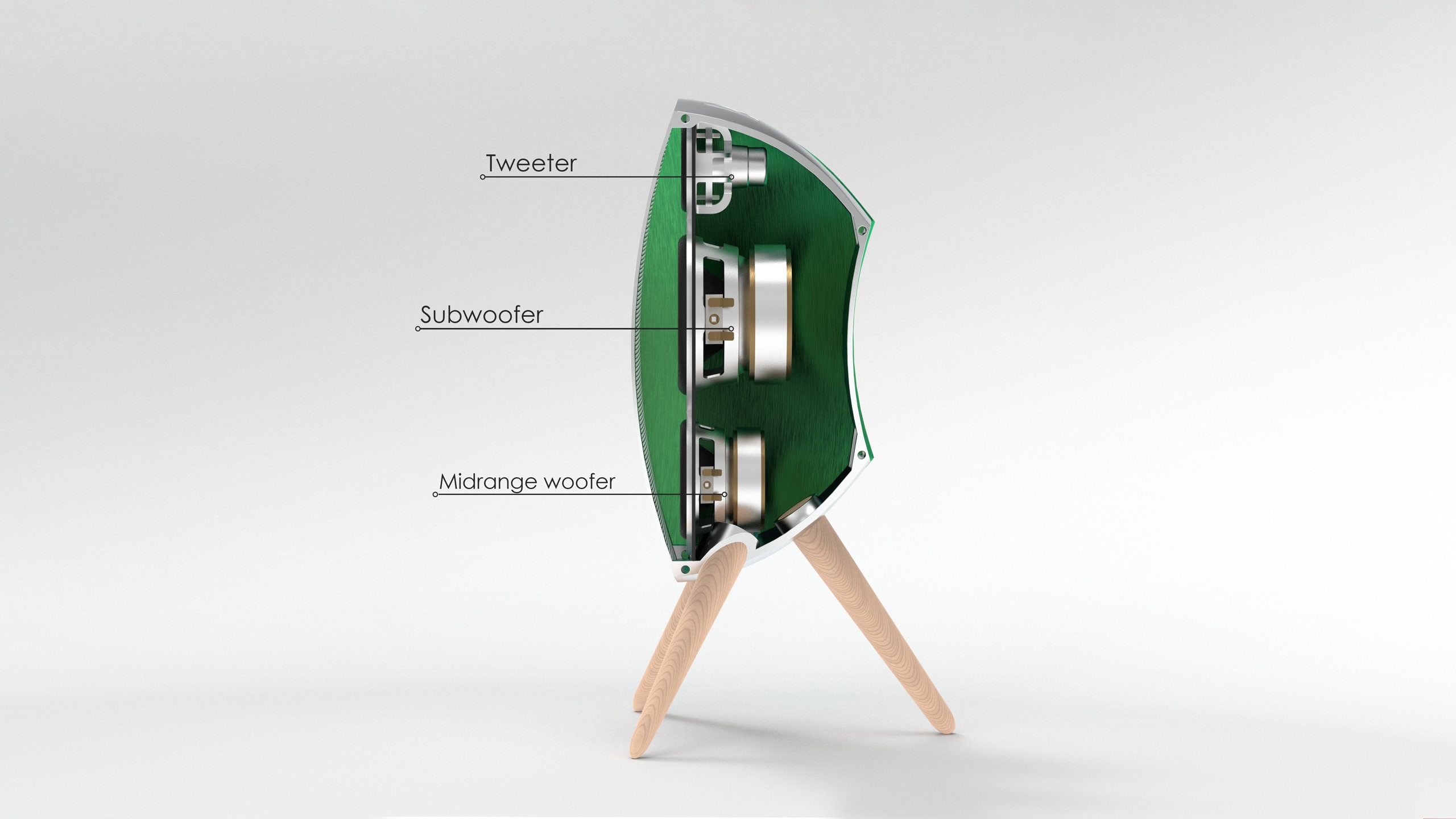 Beosound Focus design diagram