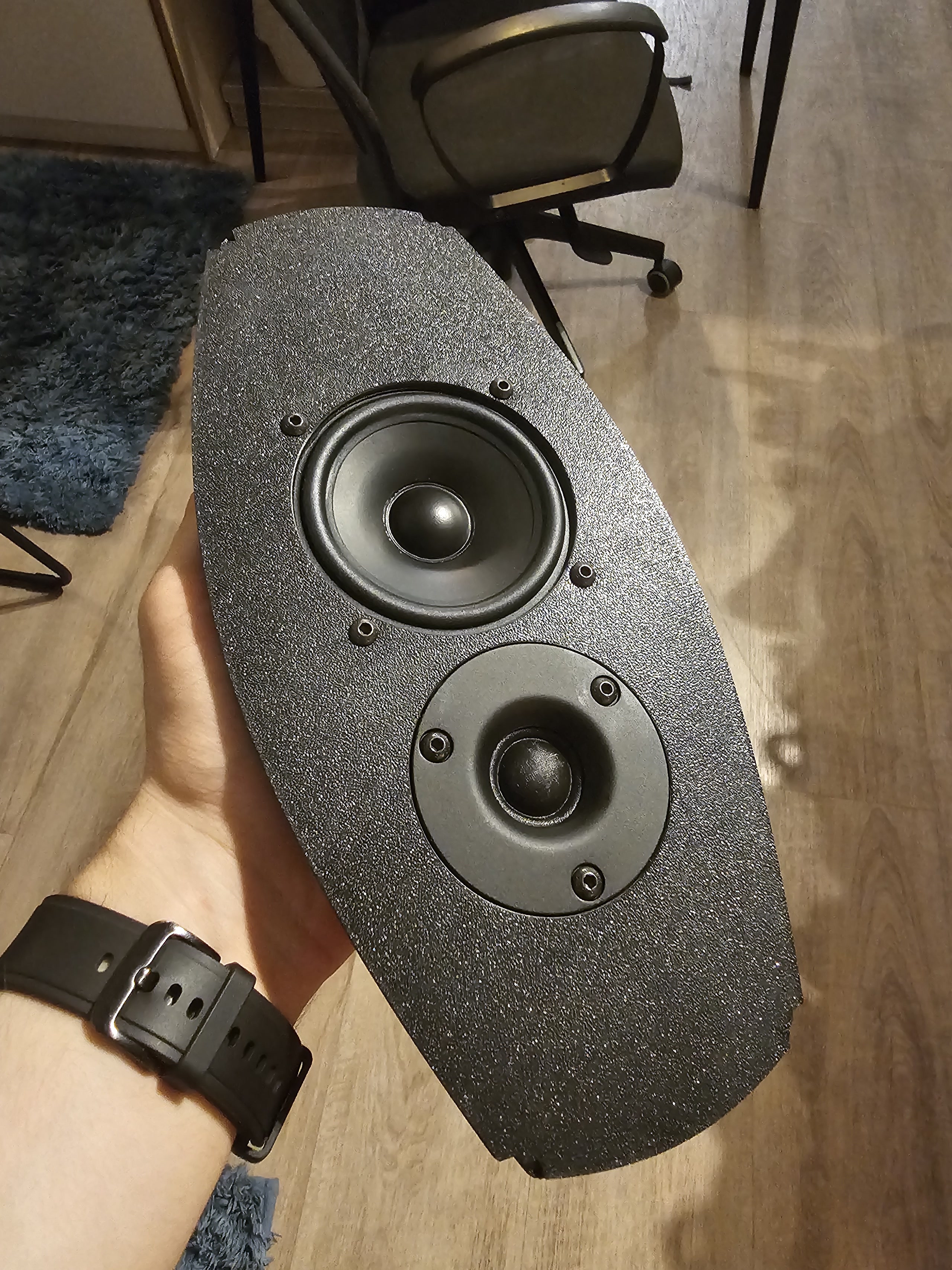 Functional prototype — front shield detail